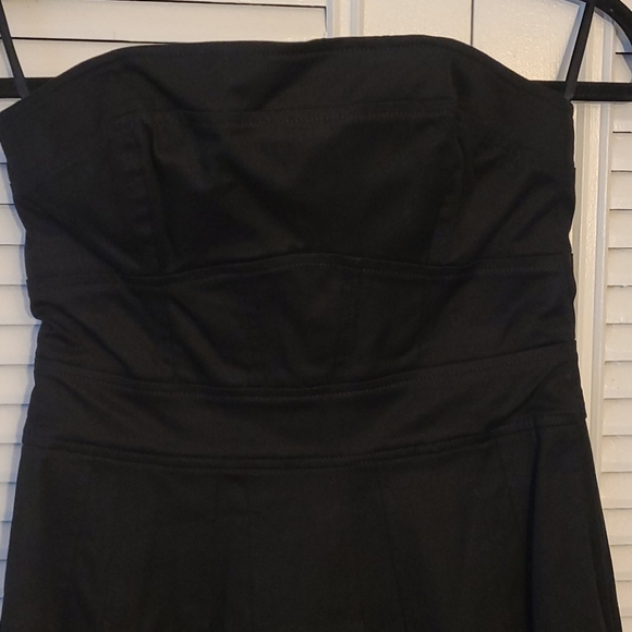 French Connection Black Strapless Dress - Picture 4 of 5